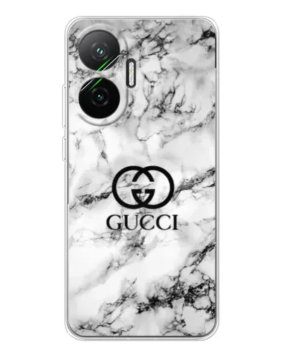 Чехол для Xiaomi POCO F7 с картинкой «Gucci — мраморный шик» Чехол для Xiaomi POCO F7 с картинкой «Gucci — мраморный шик»