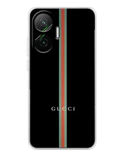 Чохол для Xiaomi POCO F7 з картинкою «Gucci — строга лінія»