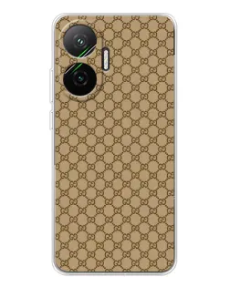 Чохол для Xiaomi POCO F7 з картинкою «Gucci — класичний беж»