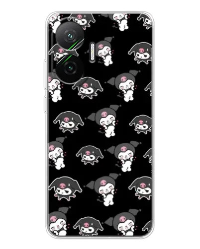 Чехол для Xiaomi POCO F7 с картинкой «Черный паттерн Kuromi» Чехол для Xiaomi POCO F7 с картинкой «Черный паттерн Kuromi»