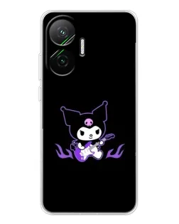 Чохол для Xiaomi POCO F7 з картинкою «Електрична Kuromi» Чохол для Xiaomi POCO F7 з картинкою «Електрична Kuromi»