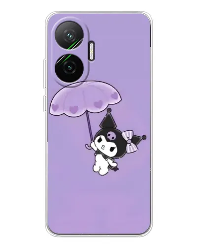 Чехол для Xiaomi POCO F7 с картинкой «Kuromi с зонтиком» Чехол для Xiaomi POCO F7 с картинкой «Kuromi с зонтиком»
