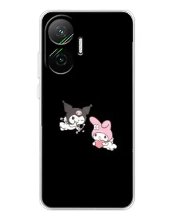 Чохол для Xiaomi POCO F7 з картинкою «My Melody та Kuromi» Чохол для Xiaomi POCO F7 з картинкою «My Melody та Kuromi»