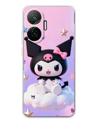 Чехол для Xiaomi POCO F7 с картинкой «Куроми на облаке» Чехол для Xiaomi POCO F7 с картинкой «Куроми на облаке»