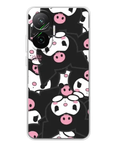 Чехол для Xiaomi POCO F7 с картинкой «Паттерн голов Куроми» Чехол для Xiaomi POCO F7 с картинкой «Паттерн голов Куроми»
