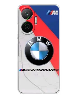 Чехол для Xiaomi POCO F7 с картинкой «BMW Performance стиль» Чехол для Xiaomi POCO F7 с картинкой «BMW Performance стиль»