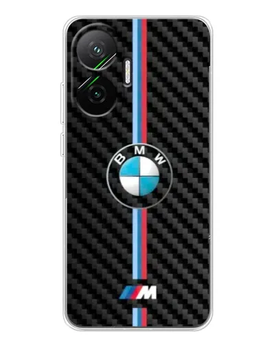 Чехол для Xiaomi POCO F7 с картинкой «Эмблема BMW и карбон» Чехол для Xiaomi POCO F7 с картинкой «Эмблема BMW и карбон»