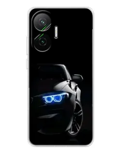 Чохол для Xiaomi POCO F7 з картинкою «BMW — нічний погляд» Чохол для Xiaomi POCO F7 з картинкою «BMW — нічний погляд»
