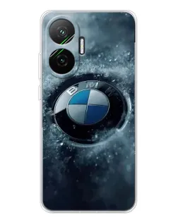 Чохол для Xiaomi POCO F7 з картинкою «Логотип BMW — лід» Чохол для Xiaomi POCO F7 з картинкою «Логотип BMW — лід»