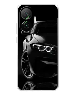 Чохол для Xiaomi POCO F7 з картинкою «Чорна BMW — профіль» Чохол для Xiaomi POCO F7 з картинкою «Чорна BMW — профіль»