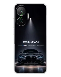 Чохол для Xiaomi POCO F7 з картинкою «BMW крізь нічне місто» Чохол для Xiaomi POCO F7 з картинкою «BMW крізь нічне місто»