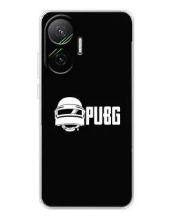 Чехол для Xiaomi POCO F7 с картинкой «PUBG — классический лого»