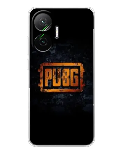Чехол для Xiaomi POCO F7 с картинкой «PUBG — золотой логотип» Чехол для Xiaomi POCO F7 с картинкой «PUBG — золотой логотип»