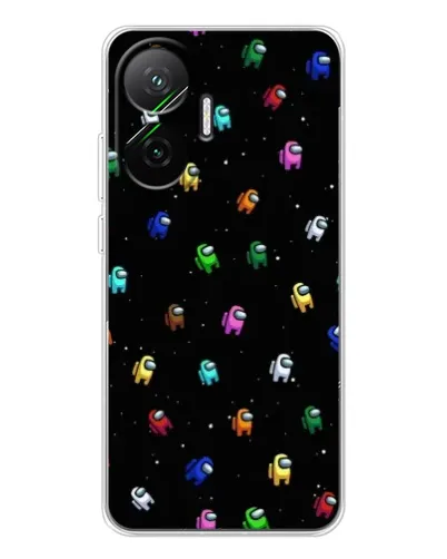 Чехол для Xiaomi POCO F7 с картинкой «Экипаж Among Us»