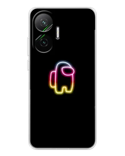 Чехол для Xiaomi POCO F7 с картинкой «Among Us градиент»