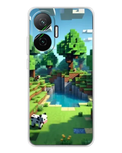 Чехол для Xiaomi POCO F7 с картинкой «Minecraft летний день» Чехол для Xiaomi POCO F7 с картинкой «Minecraft летний день»