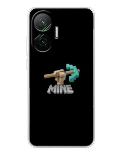 Чехол для Xiaomi POCO F7 с картинкой «Алмазная кирка»