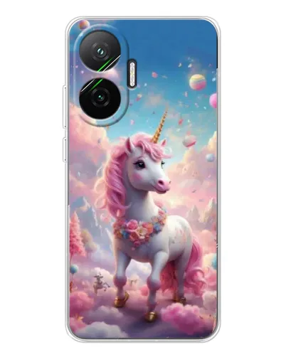 Чехол для Xiaomi POCO F7 с картинкой «Единорог среди облаков» Чехол для Xiaomi POCO F7 с картинкой «Единорог среди облаков»