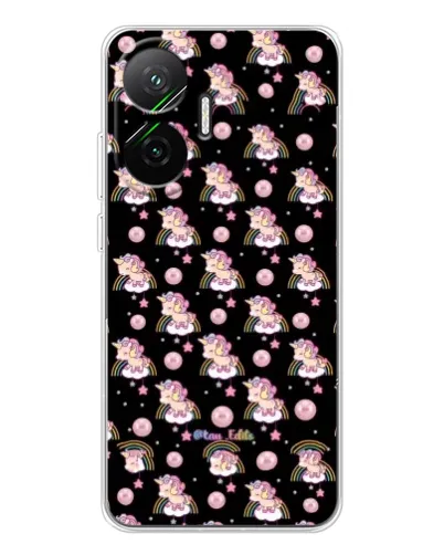 Чехол для Xiaomi POCO F7 с картинкой «Magic Unicorn паттерн» Чехол для Xiaomi POCO F7 с картинкой «Magic Unicorn паттерн»