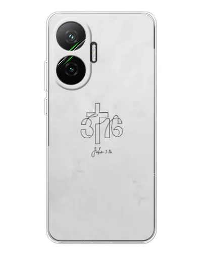 Чехол для Xiaomi POCO F7 с картинкой «Иоанна 3:16 Крест» Чехол для Xiaomi POCO F7 с картинкой «Иоанна 3:16 Крест»
