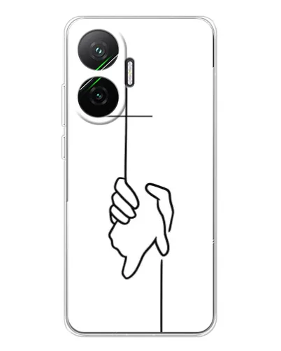 Чехол для Xiaomi POCO F7 с картинкой «Рука держит» Чехол для Xiaomi POCO F7 с картинкой «Рука держит»