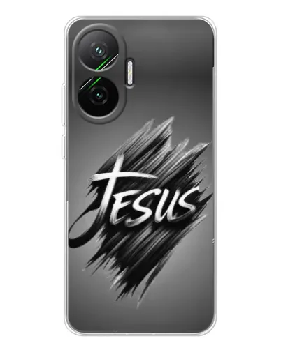 Чехол для Xiaomi POCO F7 с картинкой «Надпись Jesus Graffiti» Чехол для Xiaomi POCO F7 с картинкой «Надпись Jesus Graffiti»