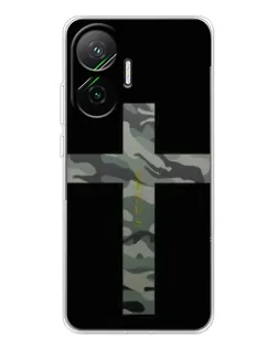 Чехол для Xiaomi POCO F7 с картинкой «Милитари Крест»