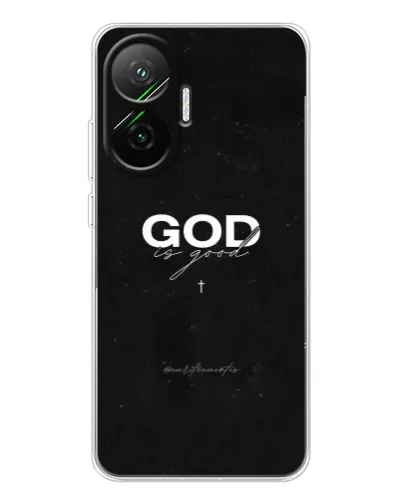 Чехол для Xiaomi POCO F7 с картинкой «GOD — Бог над всем» Чехол для Xiaomi POCO F7 с картинкой «GOD — Бог над всем»