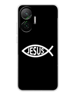 Чехол для Xiaomi POCO F7 с картинкой «Классический Jesus»