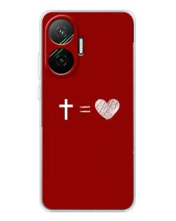 Чохол для Xiaomi POCO F7 з картинкою «Рівняння любові» Чохол для Xiaomi POCO F7 з картинкою «Рівняння любові»