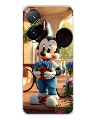 Чехол для Xiaomi POCO F7 с картинкой «Микки садовод» Чехол для Xiaomi POCO F7 с картинкой «Микки садовод»