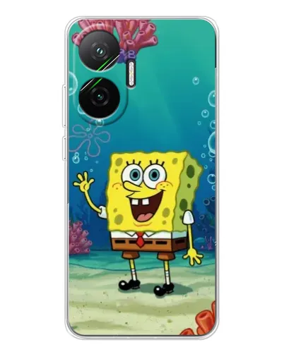 Чехол для Xiaomi POCO F7 с картинкой «Подводный привет»