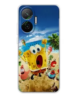 Чехол для Xiaomi POCO F7 с картинкой «Развлечения на пляже»