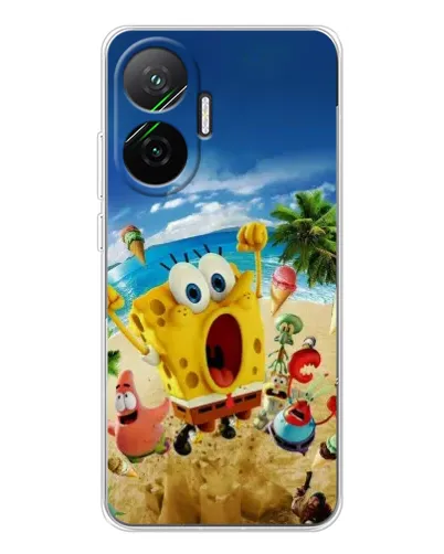 Чехол для Xiaomi POCO F7 с картинкой «Развлечения на пляже»