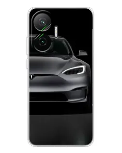 Чохол для Xiaomi POCO F7 з картинкою «Tesla Model S Look»