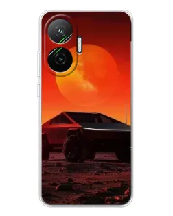 Чехол для Xiaomi POCO F7 с картинкой «Cybertruck на Марсе» Чехол для Xiaomi POCO F7 с картинкой «Cybertruck на Марсе»