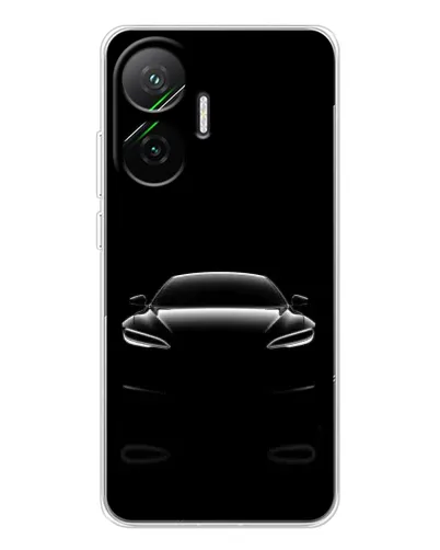 Чехол для Xiaomi POCO F7 с картинкой «Силуэт Tesla Night» Чехол для Xiaomi POCO F7 с картинкой «Силуэт Tesla Night»