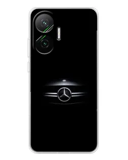 Чехол для Xiaomi POCO F7 с картинкой «Mercedes — абстрактные линии» Чехол для Xiaomi POCO F7 с картинкой «Mercedes — абстрактные линии»