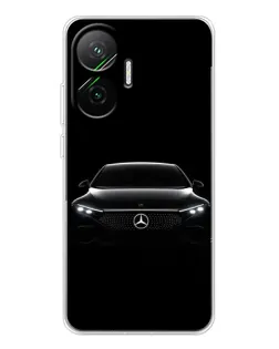 Чехол для Xiaomi POCO F7 с картинкой «Mercedes Vision — концепт»