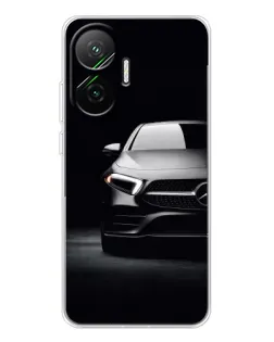 Чехол для Xiaomi POCO F7 с картинкой «Свет фар Mercedes»