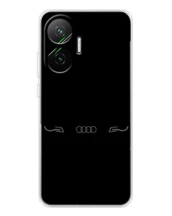 Чехол для Xiaomi POCO F7 с картинкой «Audi — световой подпись» Чехол для Xiaomi POCO F7 с картинкой «Audi — световой подпись»