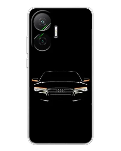 Чехол для Xiaomi POCO F7 с картинкой «Audi — ночной контур»