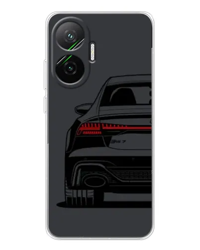 Чехол для Xiaomi POCO F7 с картинкой «Задняя часть Audi — арт»
