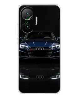 Чехол для Xiaomi POCO F7 с картинкой «Audi — ночное отражение»