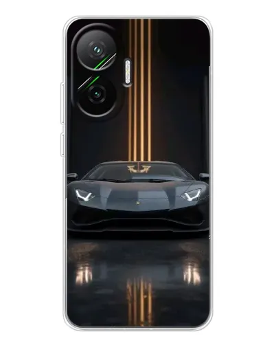 Чехол для Xiaomi POCO F7 с картинкой «Lamborghini золотые линии» Чехол для Xiaomi POCO F7 с картинкой «Lamborghini золотые линии»