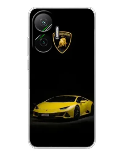 Чехол для Xiaomi POCO F7 с картинкой «Lamborghini желтый акцент» Чехол для Xiaomi POCO F7 с картинкой «Lamborghini желтый акцент»