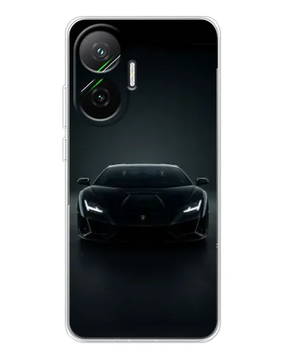 Чехол для Xiaomi POCO F7 с картинкой «Черный Lamborghini Aventador» Чехол для Xiaomi POCO F7 с картинкой «Черный Lamborghini Aventador»