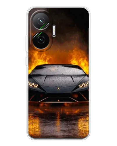 Чехол для Xiaomi POCO F7 с картинкой «Lamborghini в огне» Чехол для Xiaomi POCO F7 с картинкой «Lamborghini в огне»