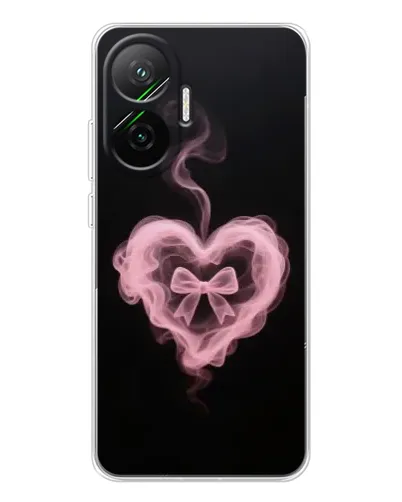 Чехол для Xiaomi POCO F7 с картинкой «Дымчатое сердце»
