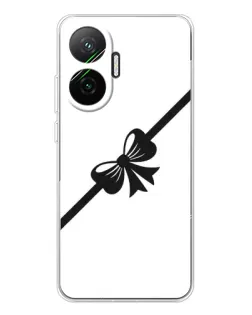 Чехол для Xiaomi POCO F7 с картинкой «Диагональный бант»